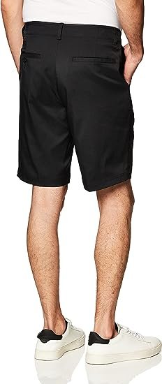 Men's Flat Front Golf Shorts with Active Waistband