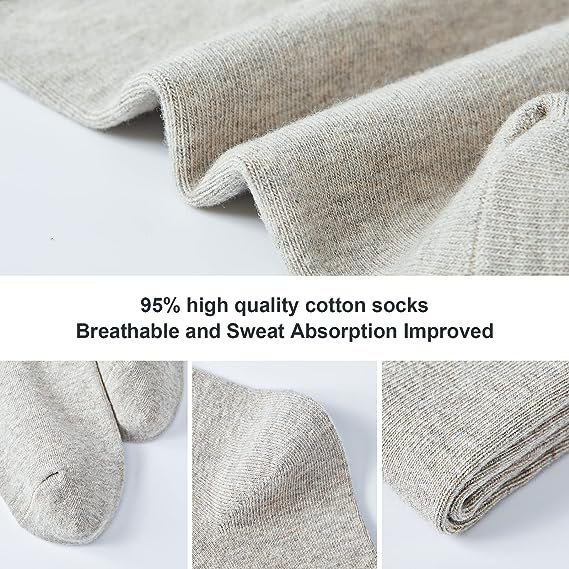 Mens Multi-Pack Cotton Socks Ankle Thin Breathable Summer Comfort Low Cut Socks - 2 Pair