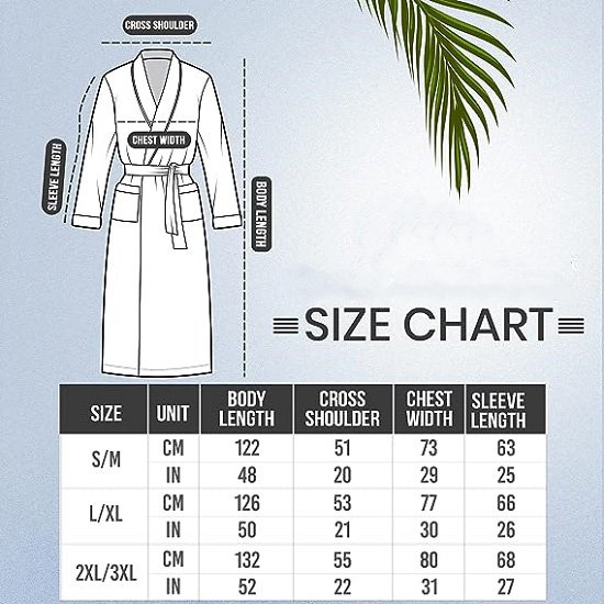 Mens Shawl Collar Fleece Bathrobe Robe